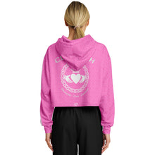Load image into Gallery viewer, Claddagh Love Dance Crop Hoodie