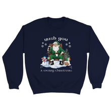 Load image into Gallery viewer, Irish You A Merry Christmas Unisex Sweatshirt - Urban Celt