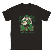 Load image into Gallery viewer, St Patrick Playing the Banjo T-shirt - Urban Celt