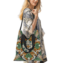 Load image into Gallery viewer, Irish Celtic Artwork Canvas Tote Bag - Urban Celt