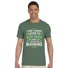 Load image into Gallery viewer, Irish Music Lover Funny T-shirt - Urban Celt