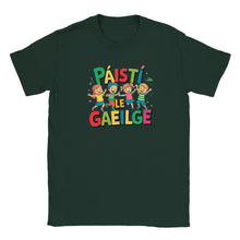 Load image into Gallery viewer, Páistí Le Gaeilge Kids Size T-shirt - Urban Celt