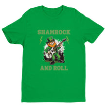 Load image into Gallery viewer, Shamrock And Roll Paddy's Day T-shirt - Urban Celt