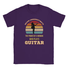 Load image into Gallery viewer, Never Underestimate the Power of a Woman Who Plays Guitar - Urban Celt