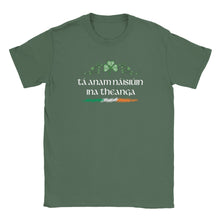 Load image into Gallery viewer, The Soul of a Nation is in its Language T-shirt - Urban Celt