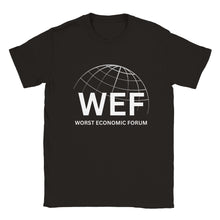 Load image into Gallery viewer, WEF - Worst Economic Forum T-shirt - Urban Celt