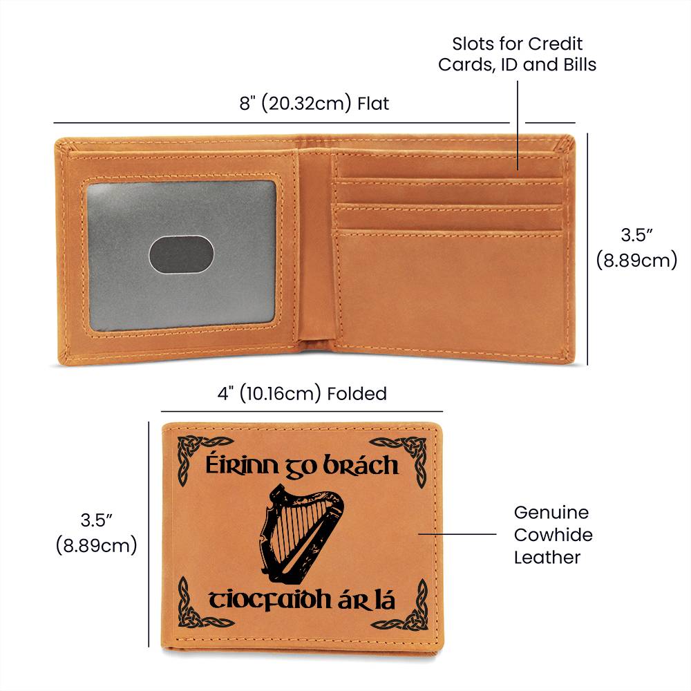 Eirinn go Brach Leather Wallet - Urban Celt