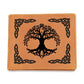 Celtic Tree of Life Leather Wallet
