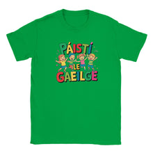Load image into Gallery viewer, Páistí Le Gaeilge Unisex T-shirt - Urban Celt
