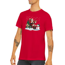 Load image into Gallery viewer, Santa Playing Fiddle T-shirt - Urban Celt