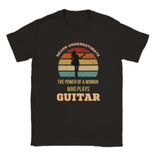Load image into Gallery viewer, Never Underestimate the Power of a Woman Who Plays Guitar - Urban Celt