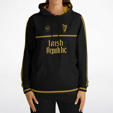 Load image into Gallery viewer, Saoirse Irish Republic Black-Gold Hoodie