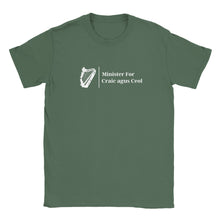 Load image into Gallery viewer, Minister for Craic agus Ceol T-shirt - Urban Celt