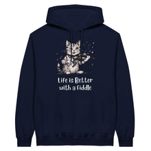 Load image into Gallery viewer, Life is Better with a Fiddle Hoodie - Urban Celt