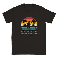 Load image into Gallery viewer, Sarcastic Fun and Games Banjo T-shirt - Urban Celt
