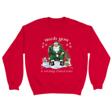Load image into Gallery viewer, Irish You A Merry Christmas Unisex Sweatshirt - Urban Celt