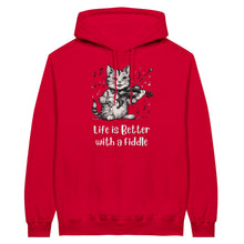 Load image into Gallery viewer, Life is Better with a Fiddle Hoodie - Urban Celt
