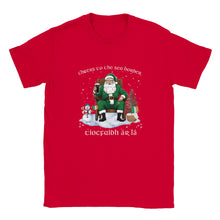Load image into Gallery viewer, Irish Sea Border Christmas T-shirt - Urban Celt
