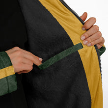 Load image into Gallery viewer, Kerry GAA Fleece Lined Zipper Cloak - Urban Celt