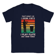 Load image into Gallery viewer, Pints and Flute Sunset T-shirt - Urban Celt