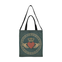 Load image into Gallery viewer, Eternal Claddagh Canvas Tote Bag