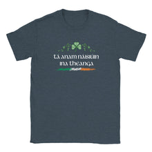 Load image into Gallery viewer, The Soul of a Nation is in its Language T-shirt - Urban Celt