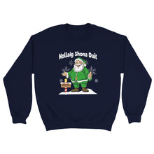 Load image into Gallery viewer, Nollaig Shona Dhuit Unisex Sweatshirt - Urban Celt