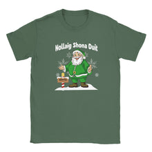 Load image into Gallery viewer, Nollaig Shona Dhuit Unisex T-shirt - Urban Celt