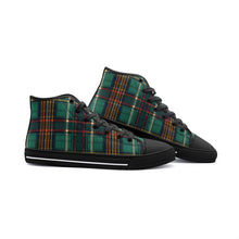 Load image into Gallery viewer, Highland Plaid High Top Canvas Shoes - Urban Celt