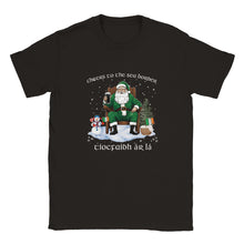 Load image into Gallery viewer, Irish Sea Border Christmas T-shirt - Urban Celt