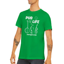 Load image into Gallery viewer, Pub Life Ceol Agus Craic T-shirt - Urban Celt