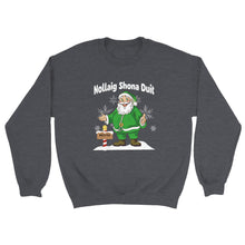 Load image into Gallery viewer, Nollaig Shona Dhuit Unisex Sweatshirt - Urban Celt