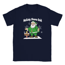 Load image into Gallery viewer, Nollaig Shona Dhuit Unisex T-shirt - Urban Celt