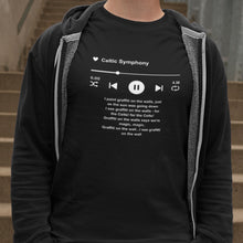 Load image into Gallery viewer, Celtic Symphony Playlist T-shirt - Urban Celt