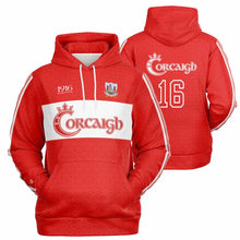 Load image into Gallery viewer, Cork 1916 Easter Rising Red-White Hoodie