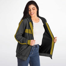 Load image into Gallery viewer, Saoirse Celtic Cross Microfleece Ziphoodie - Urban Celt