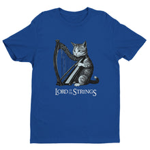 Load image into Gallery viewer, Cat Playing the Harp T-shirt - Urban Celt