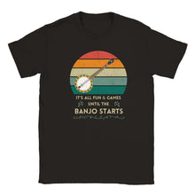 Load image into Gallery viewer, Fun & Games Kids Banjo T-shirt - Urban Celt