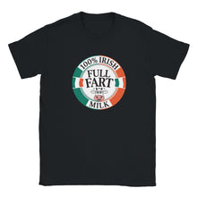 Load image into Gallery viewer, 100% Irish Full Fart Milk Unisex T-shirt - Urban Celt