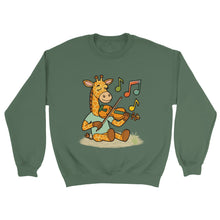 Load image into Gallery viewer, Giraffe Playing Fiddle Sweatshirt - Urban Celt