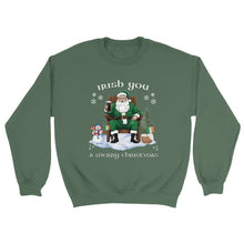 Load image into Gallery viewer, Irish You A Merry Christmas Unisex Sweatshirt - Urban Celt
