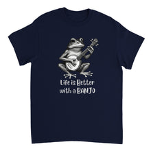 Load image into Gallery viewer, Life is Better with a Banjo T-shirt - Urban Celt