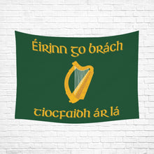 Load image into Gallery viewer, Eirinn go Brách Wall Tapestry 80"x 60"