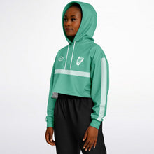 Load image into Gallery viewer, Team Éire Dance Crop Hoodie - Urban Celt