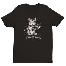 Load image into Gallery viewer, Lord of the Strings Cat Fiddle T-shirt - Urban Celt
