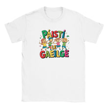 Load image into Gallery viewer, Páistí Le Gaeilge Unisex T-shirt - Urban Celt