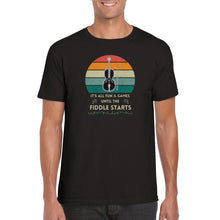 Load image into Gallery viewer, Fun and Games Fiddle T-shirt - Urban Celt