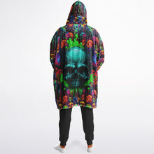 Load image into Gallery viewer, Cyber Punk Skulls 2 in 1 Reversible Snug Hoodie - Urban Celt