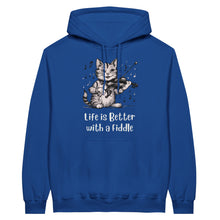 Load image into Gallery viewer, Life is Better with a Fiddle Hoodie - Urban Celt