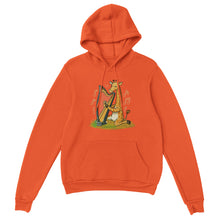 Load image into Gallery viewer, Giraffe Playing the Harp Hoodie - Urban Celt